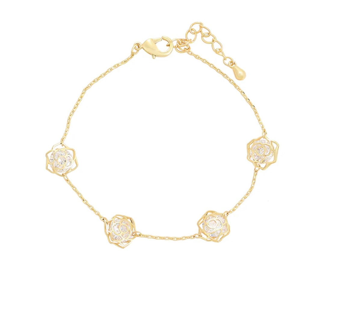 FLEUR CZ BRACELET