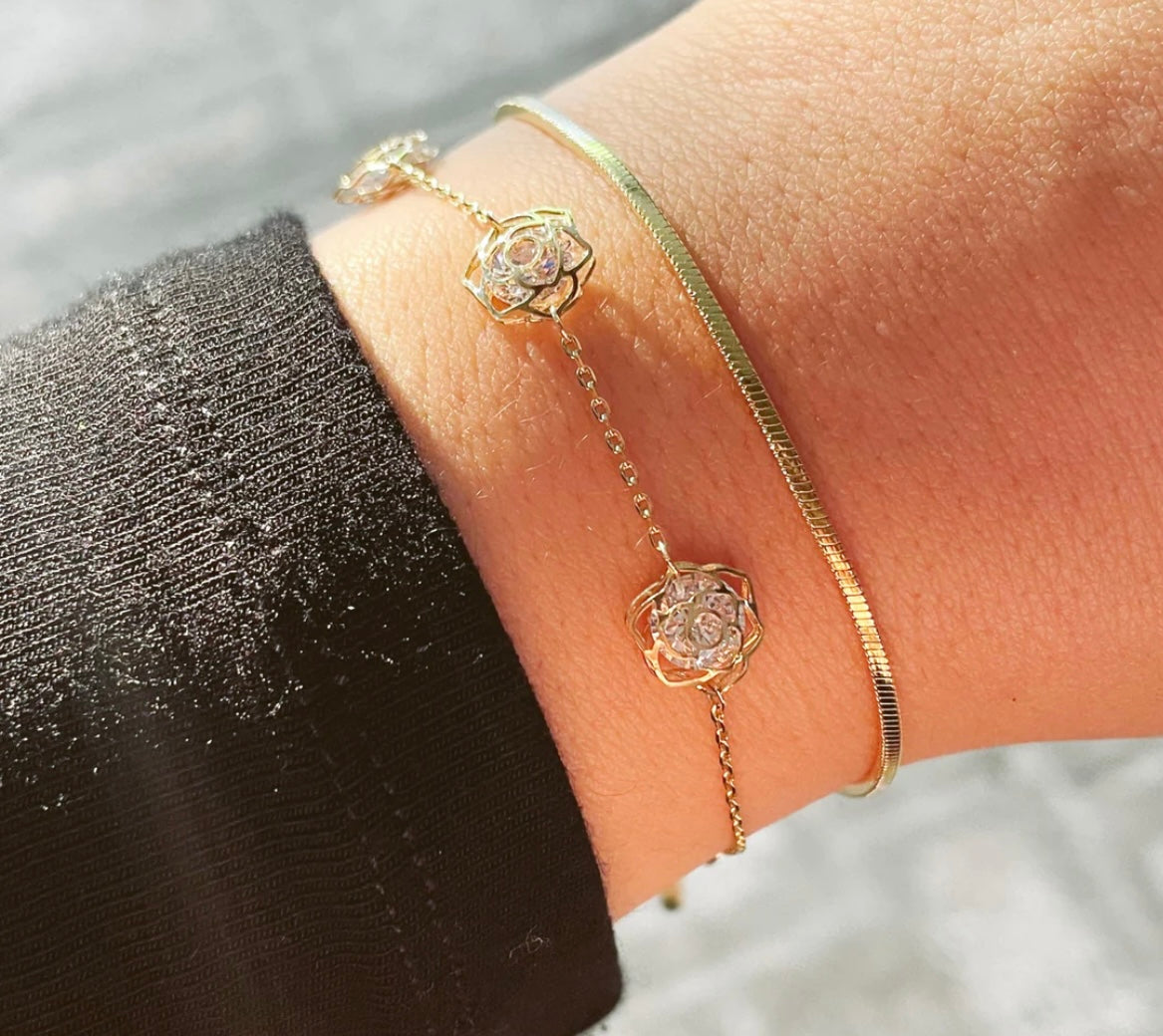 FLEUR CZ BRACELET